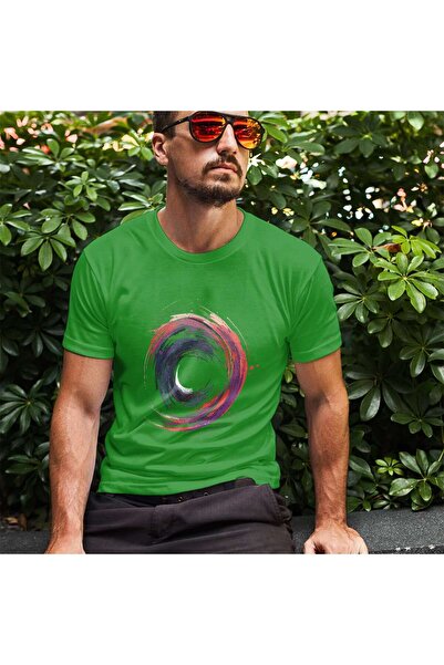 iLovePrints Abstract Cosmic Swirl Tshirt