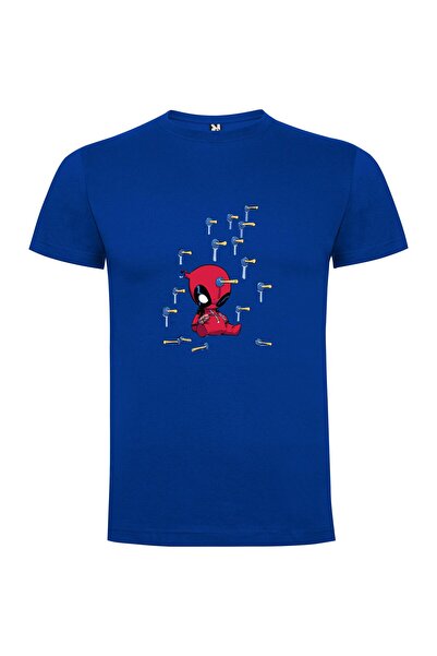 iLovePrints Chibi Deadpool Fitness Fun Tshirt