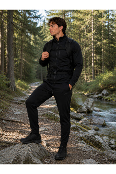 FORMO Premium Men's Cotton Zipper Pocket High Quality Sports Sweatpants