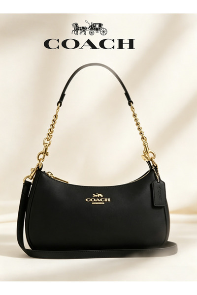 Coach New York حقيبة كتف نسائية بتصميم مميز، حقيبة يد، حقيبة ماسنجر