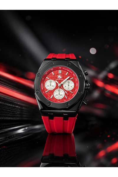 G Sport POLO Premium Silicone Cord Men's Wristwatch (Sweat-Resistant)