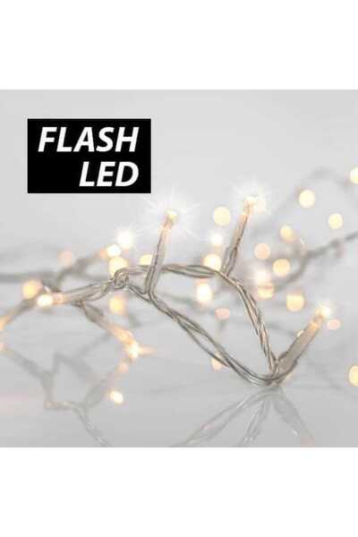 Generic 100 λαμπάκια FLASH LED ασύμμετρη κουρτίνα (βροχή) flash με επέκταση, ...