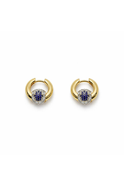 PerleJewelry Azure Glow Gold Küpe