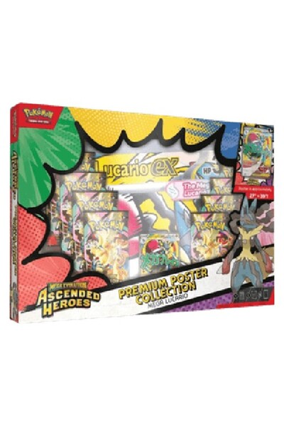 Pokemon Colecția de postere premium Ascended Heroes: Mega Lucario