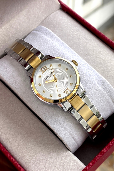 Tom Jones London Original Women's Wristwatch with 2-Year Warranty Steel Strap...