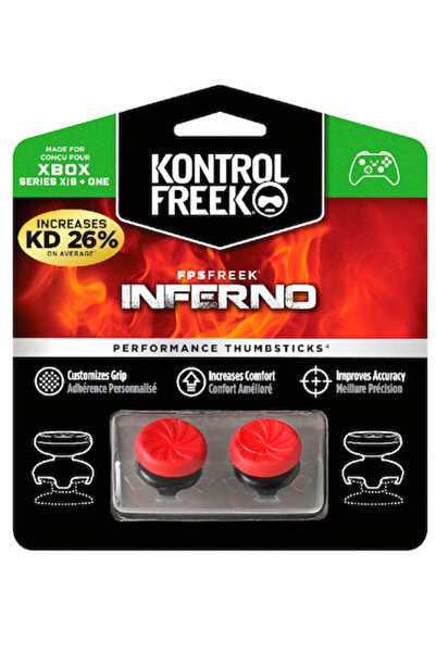 kontrolfreek Μοχλοί Απόδοσης FPS Freek Thumb Grips Inferno για Xbox One σε κό...