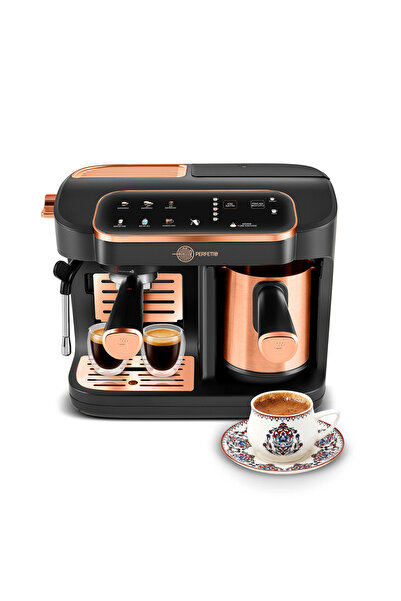 Karaca Hatır Perfetto Espresso ve Türk Kahvesi Makinesi Copper