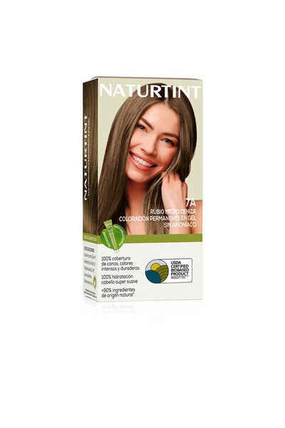 NATURTINT Ammoniakfreie Haarfarbe #7a-mittel-aschblond 170 ml