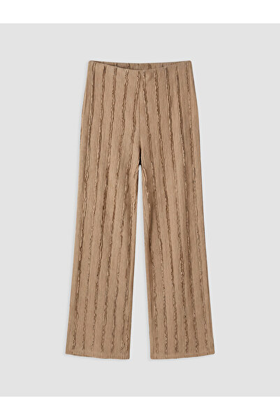 LC Waikiki Timeless Clothing & Timeless Choices Women's Textured Pants with D...