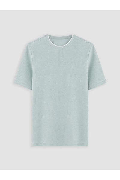LC Waikiki Timeless Clothing & Timeless Choices Zero Roba Collar Men's T-Shirt