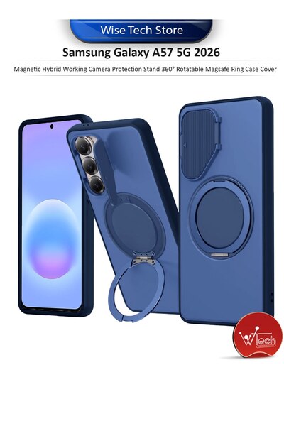 Wtech Samsung Galaxy A57 5G 2026 Magnetic Hybrid Working Camera Protection St...