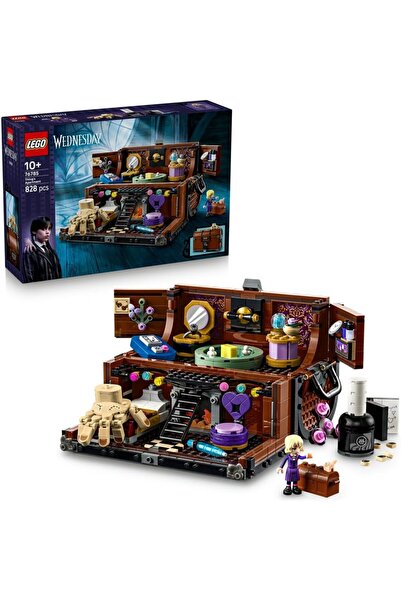 LEGO شقة وينزداي ثينج - لعبة للعب والعرض مع دمية إينيد مصغرة وشخصية ثينج بالإ...