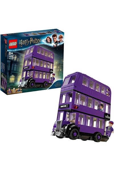 LEGO مجموعة بناء حافلة الفرسان هاري بوتر وسجين أزكابان 75957 (403 قطعة)