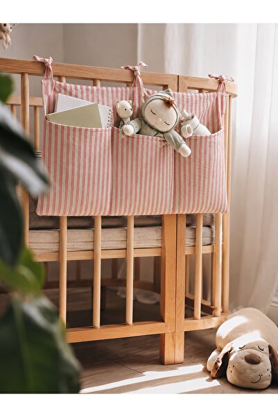 ETERNAL SUNSHINE Baby Crib Bed Edge Organizer Crib Organizer Baby Bedside Org...