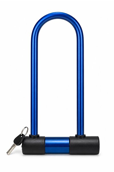Busstier 13mm Çelik U Kilit Motosiklet Bisiklet Scooter Direksiyon Güvenlik K...