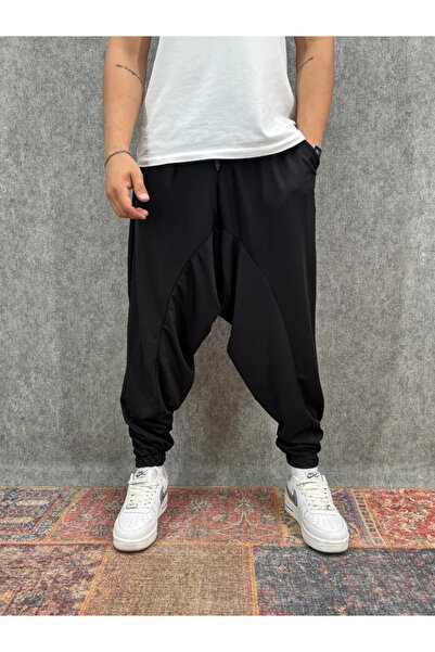 FıttingRoom Black Shalwar with Elasticated Waist