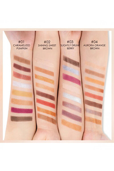 MABY Luxury Gold 8 Colors Eyeshadow Palette No.01