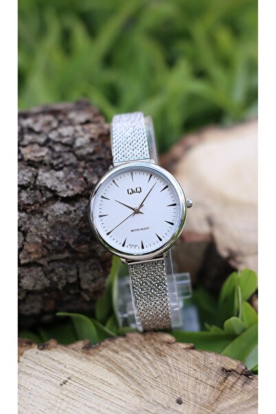 Q&Q Kadın Kol Saati Metal Klasik Tasarım 30mm çap
