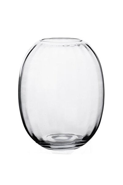 MONDEX Vază de sticlă Serenite 20x20x25.5 cm Transparentă 1 buc.