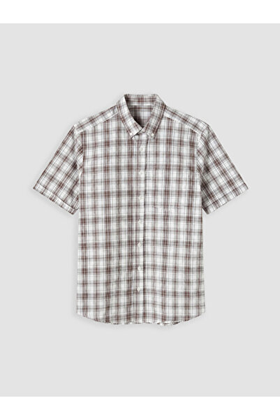 LC Waikiki Quality Pieces from Çelebi Store Standard Fit Checked Embroidered ...