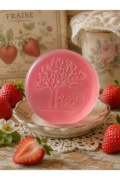 Günebakan Strawberry Scented - Herbal Glycerin Soap