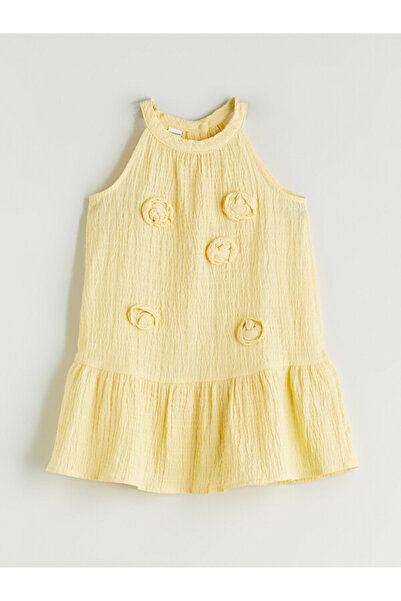 LC Waikiki I Floral Girl's Muslin Dress from Freezen Store