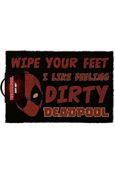 Generic Decorative Door Mat with Marvel Deadpool Character Design by 1art1