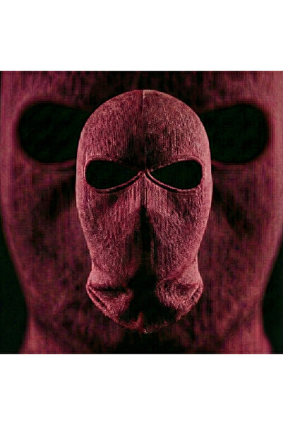 maskcult Bordo Premıum Maske