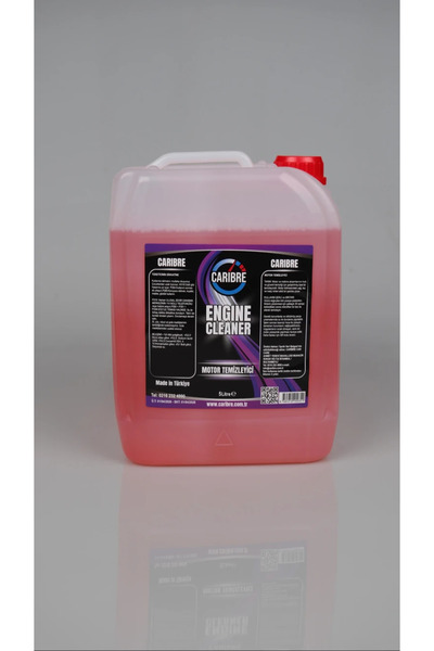 Caribre Motor Bölgesi Yağ Kir ve Tortu Temizleyici Güçlü Formül 5 Litre