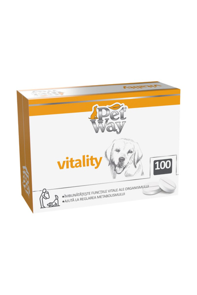 Petway Supliment Multivitaminic și Mineral pentru Câini Vitality