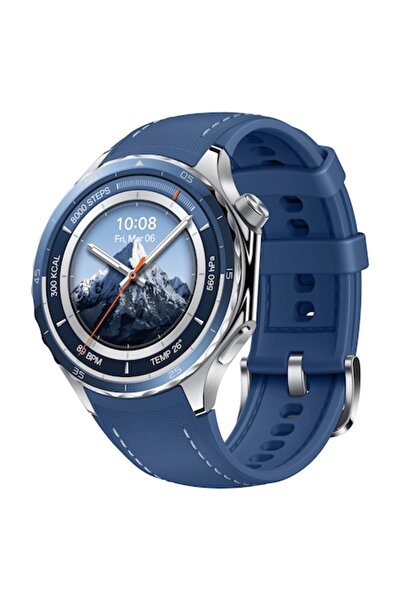 OPPO Smartwatch Watch X2, 46mm, GPS, Android, ECG, Bezel din titan, Cristal d...
