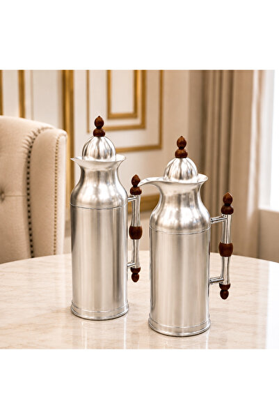 laverahome Luxurious 1+1 Liter Thermos Set – Elegant Hospitality and Perfect ...