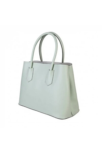 MADE İN ITALY Geanta din piele Light Green