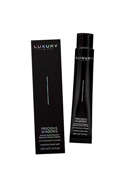 Green Lighting Pigment - Precious Shadows Luxury Hair Pro, nuanța Black Onyx,...