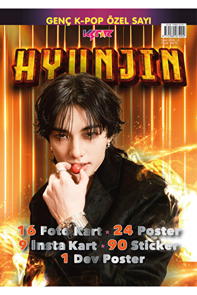 KSTAR Hyunjin Stray Kids Skz Dergisi Kpop