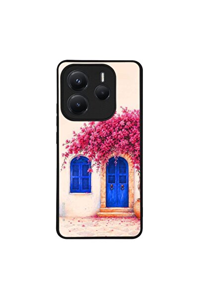 Sonique Θήκη Greek Island Muse Series για Xiaomi Redmi Note 14 5G Ροζ Μπουκαμ...