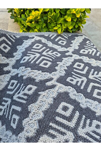 aktartekstil Organik Naturel bukle Kilim %95 Pamuklu.