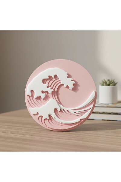 OEM Decor de perete Val Oceanic stratificat, imprimat 3D
