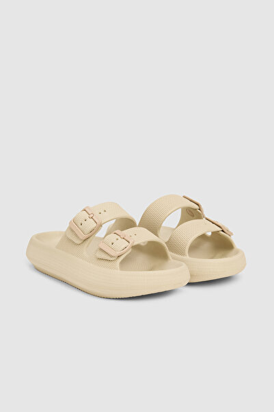 U.S. Polo Assn. Kadın Krem Terlik 50324830-VR071