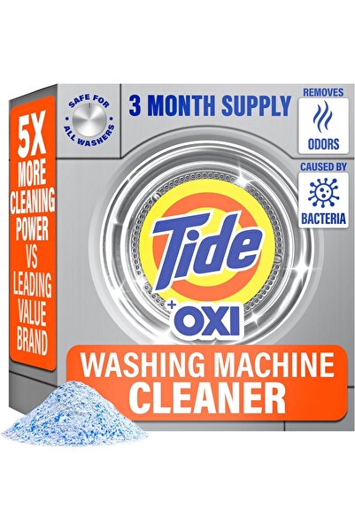 Tide Washing Machine Cleaner with Oxi for Front and Top Loader, Deep Cleaning...