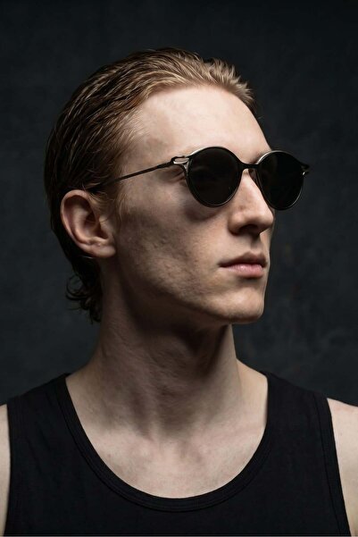 Bilge Karga Alvani Silver Black Men's Sunglasses