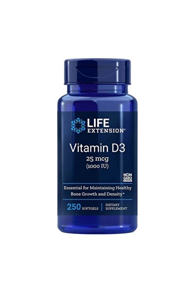 Life Extension D3 1000 IU 250 Kaps
