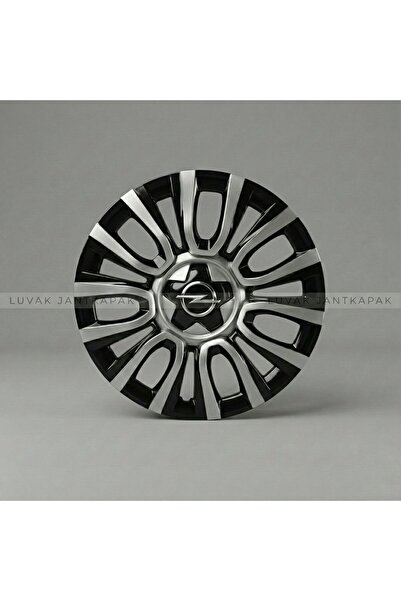 luvak OPEL Astra Uyumlu JantKapağı - 15 İnç - 1 Takım (4 adet) - Çelik görünü...