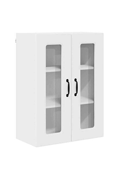 vidaxl Dulap de bucătărie Kalmar Alb 60 x 31 x 80 cm Lemn compozit