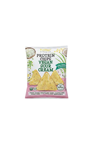 Protein7 شيبس بروتين نباتي مقرمش بنكهة الكريمة الحامضة 60 غرام