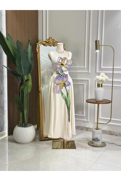 vanus fashion 7192 - فستان سهرة ميدي