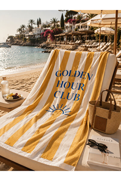 NEEDLE GOLDEN HOUR CLUB PLAJ HAVLUSU 70X150