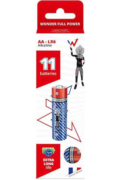 Wonder Αλκαλικές Μπαταρίες AA 1.5V 11 τεμάχια