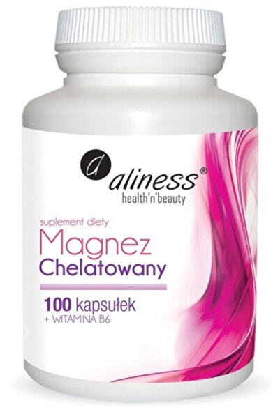 Aliness Magnez Chelatat + B6 100 Capsule