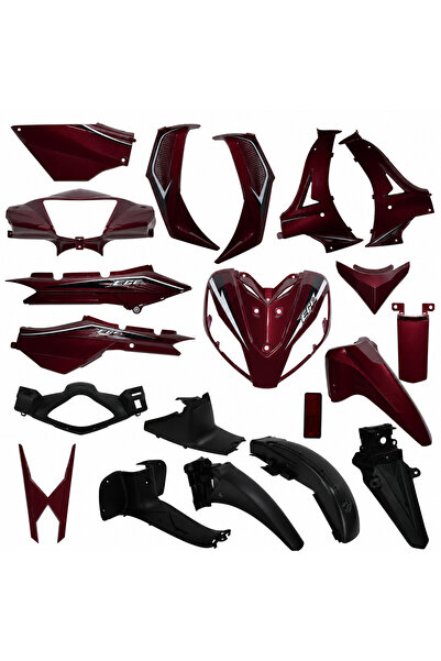 Kuba KAPORTA SET KOMPLE [KIRMIZI] EGE